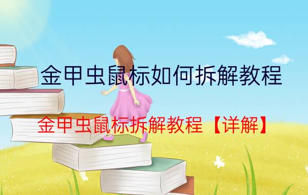 金甲虫鼠标如何拆解教程 金甲虫鼠标拆解教程【详解】